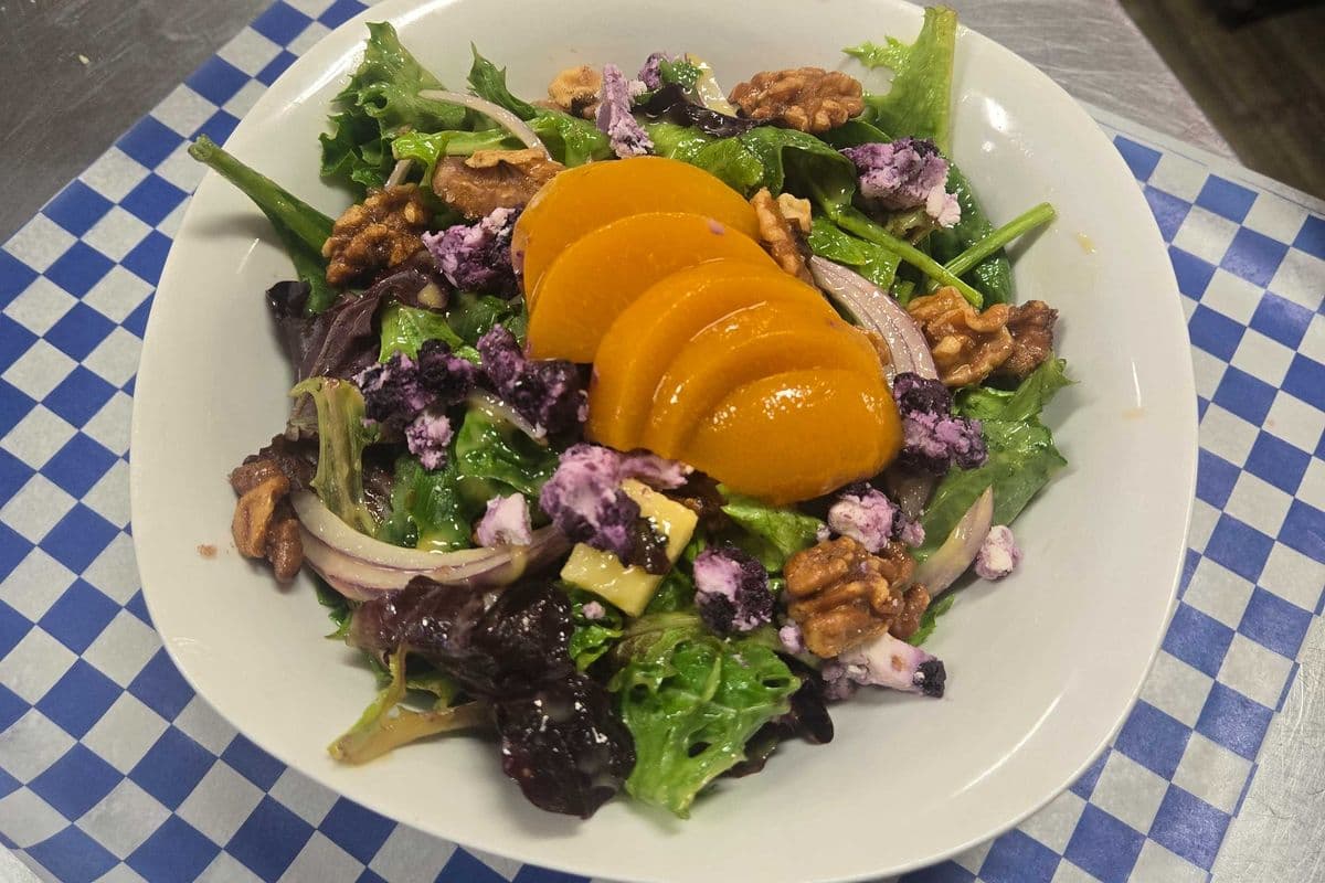 Peach Cobbler Salad