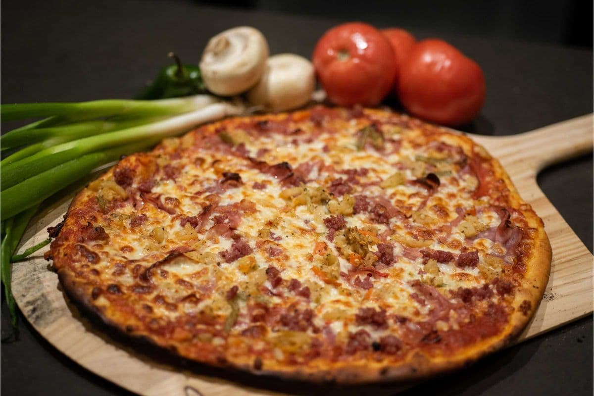 Small Muffaletta Pizza