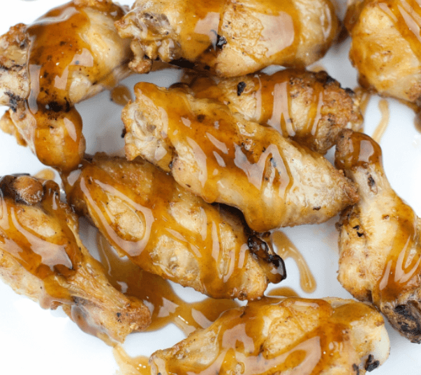 Honey Garlic Chicken Wings (8 pcs)