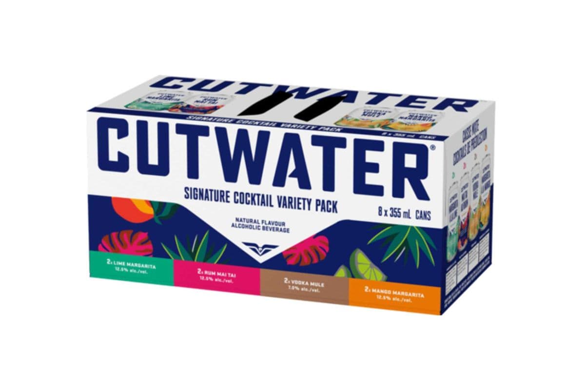 CutWater Variety Pack (8 x 355mL Cans)
