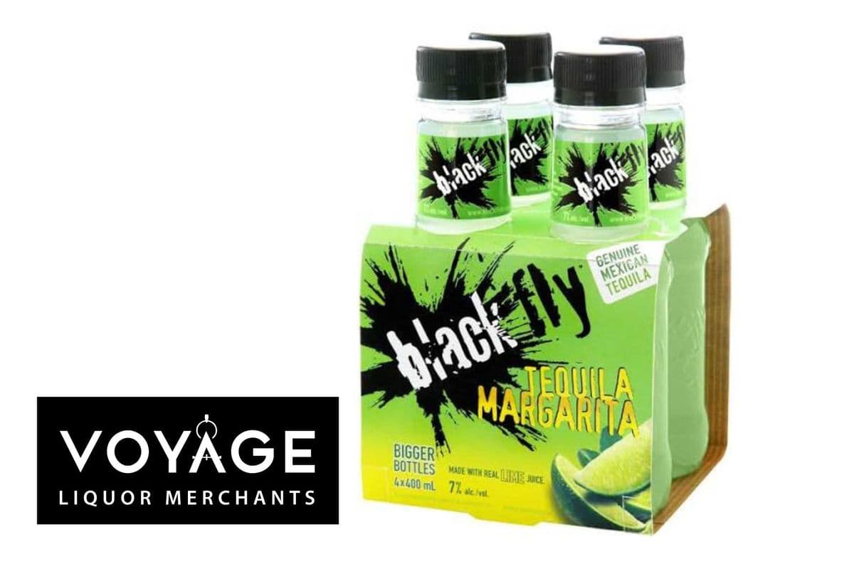 Black Fly Tequila Margarita* (4 x 400 ml)