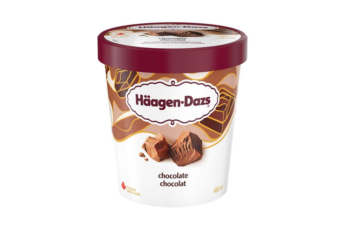 Haagen Dazs - Chocolate Ice Cream (450ML)