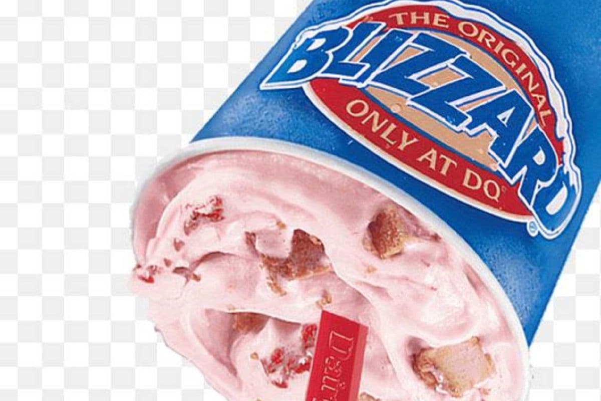 Cherry Cheesecake Blizzard Treat