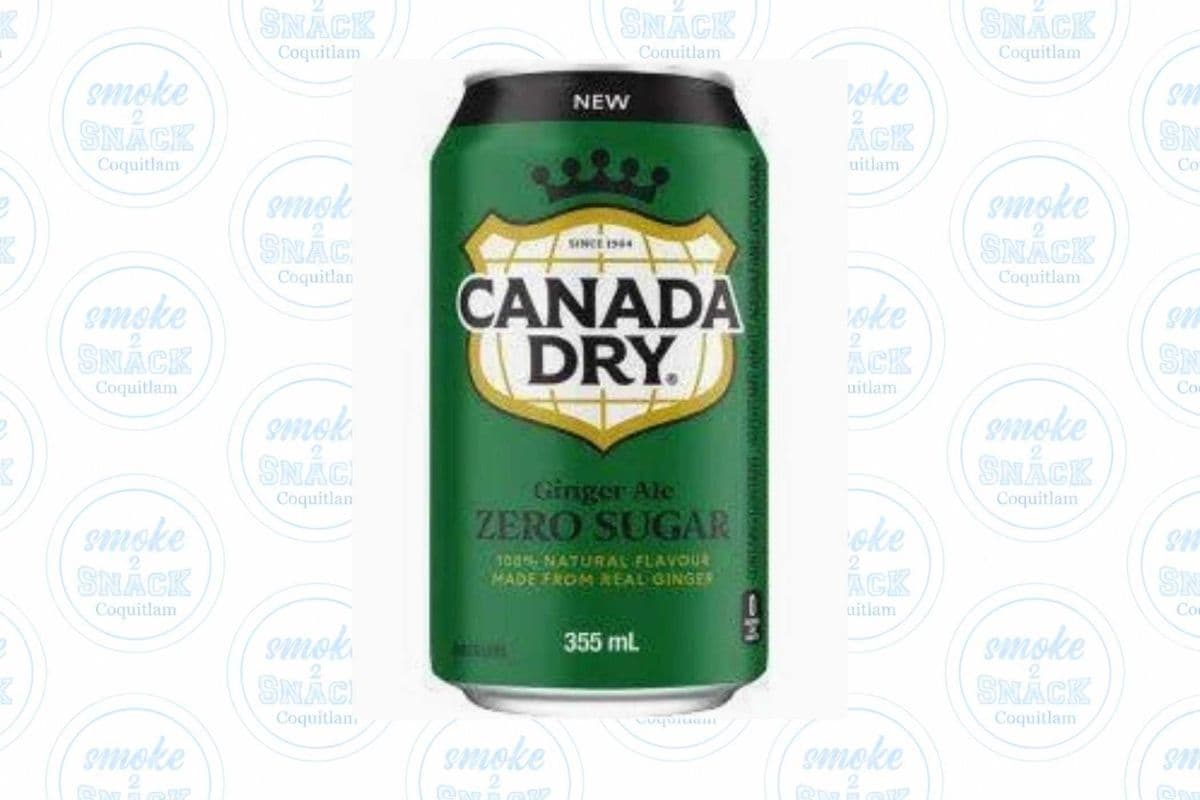 Canada Dry Ginger Ale Zero Sugar (355ml)
