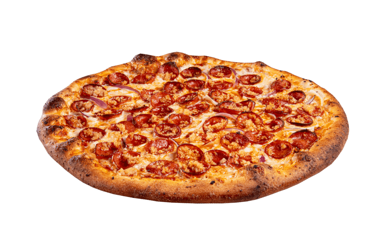 CAULIFLOWER 12" - Stinkin' Cup N Char Pepperoni Pizza
