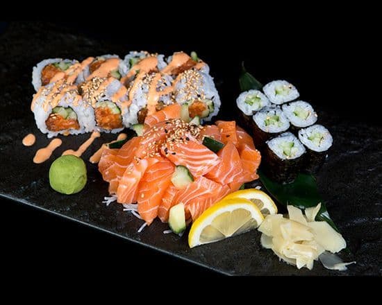 Spciy Salmon Combo