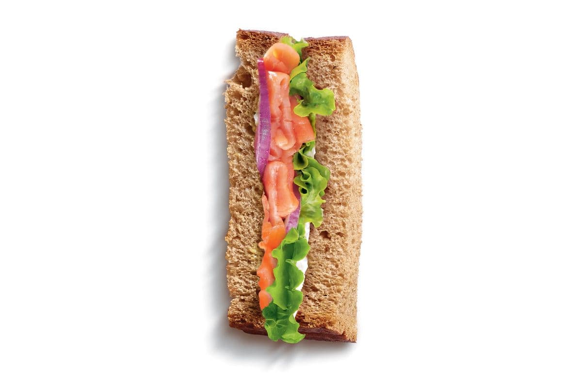 Smoked Salmon Sandwich (Personal)