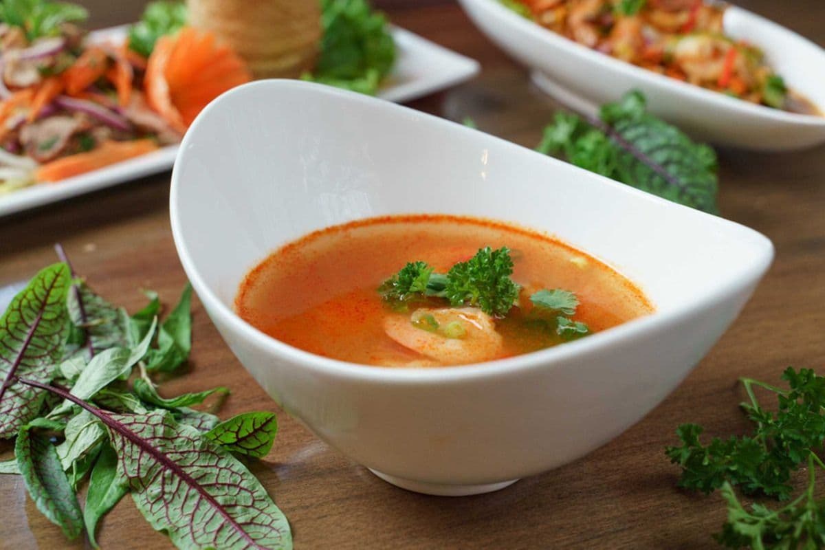 Small Tom Yum Goong Soup