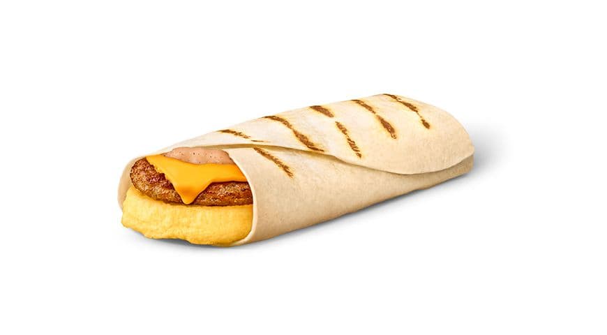 Sausage & Bacon Breakfast Wrap
