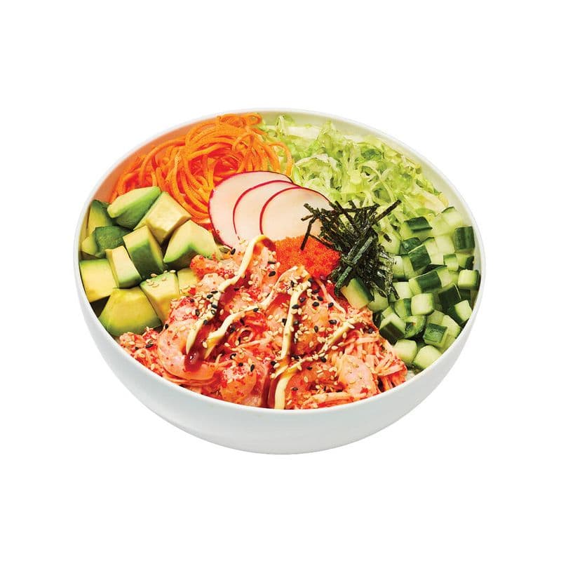 Poke Spicy Shrimp / Poké Crevette épicée
