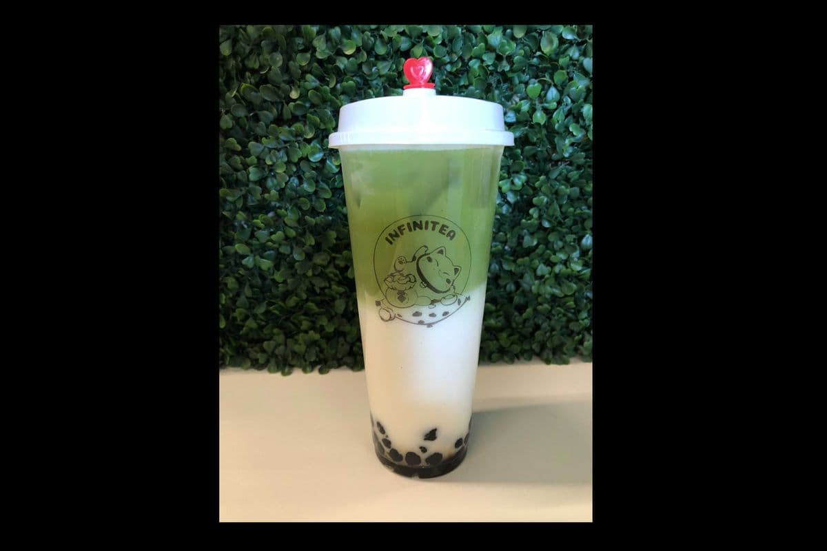 23. Matcha Boba Tea (16 oz or 23 oz)