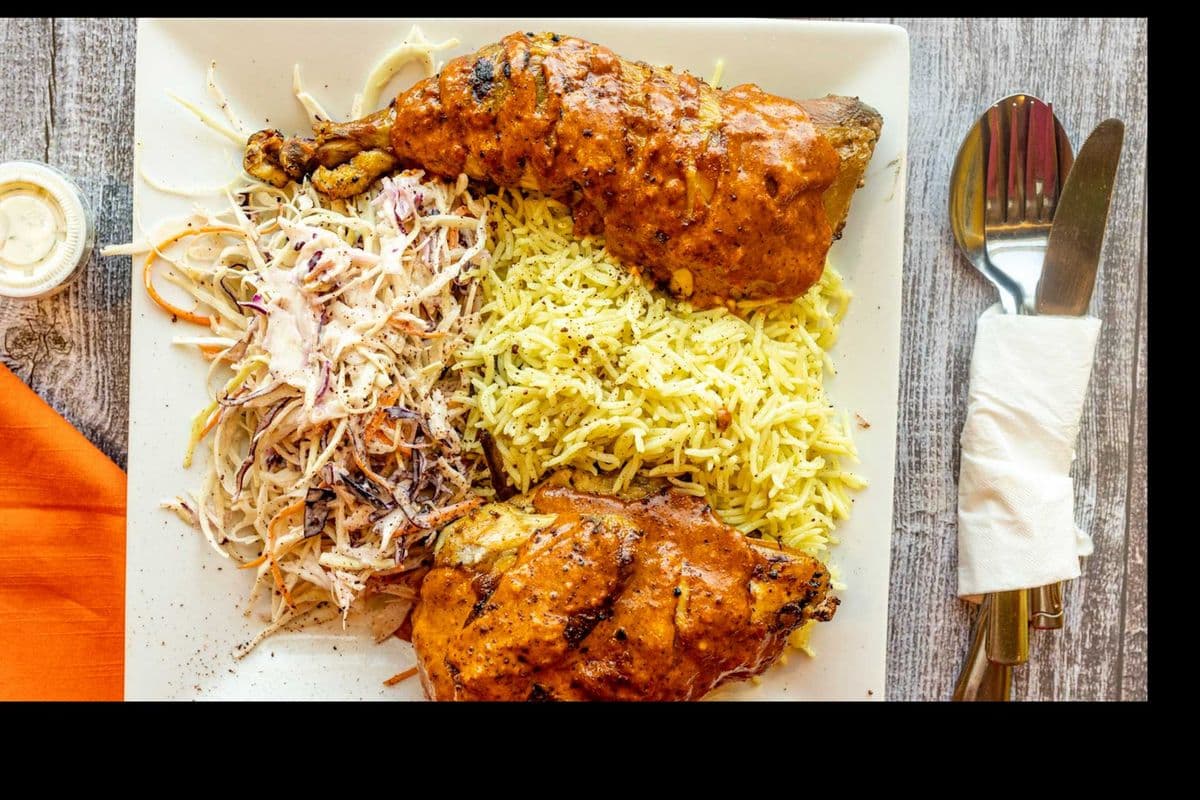 Piri-Piri Half Chicken Plate