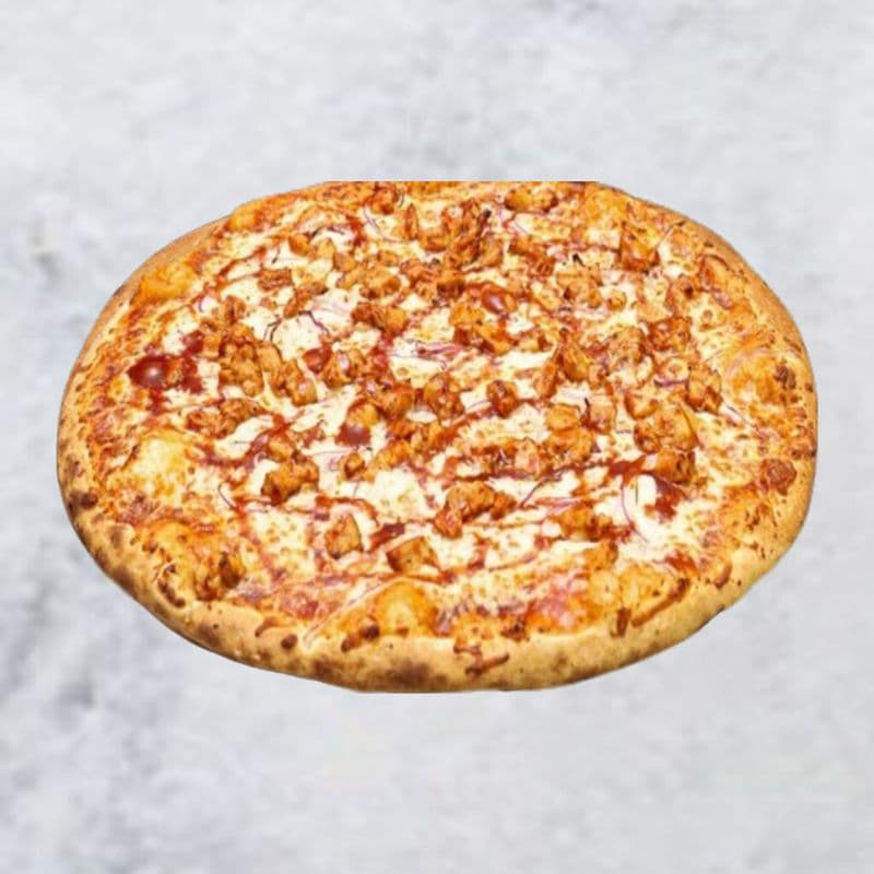 Pizza poulet BBQ toute garnie bambino 8" / BBQ Chicken Pizza Bambino 8"
