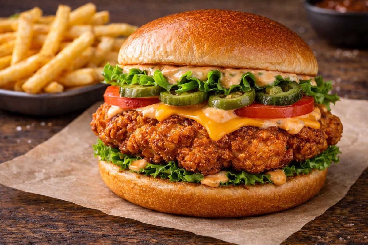 Spicy Chicken Burger