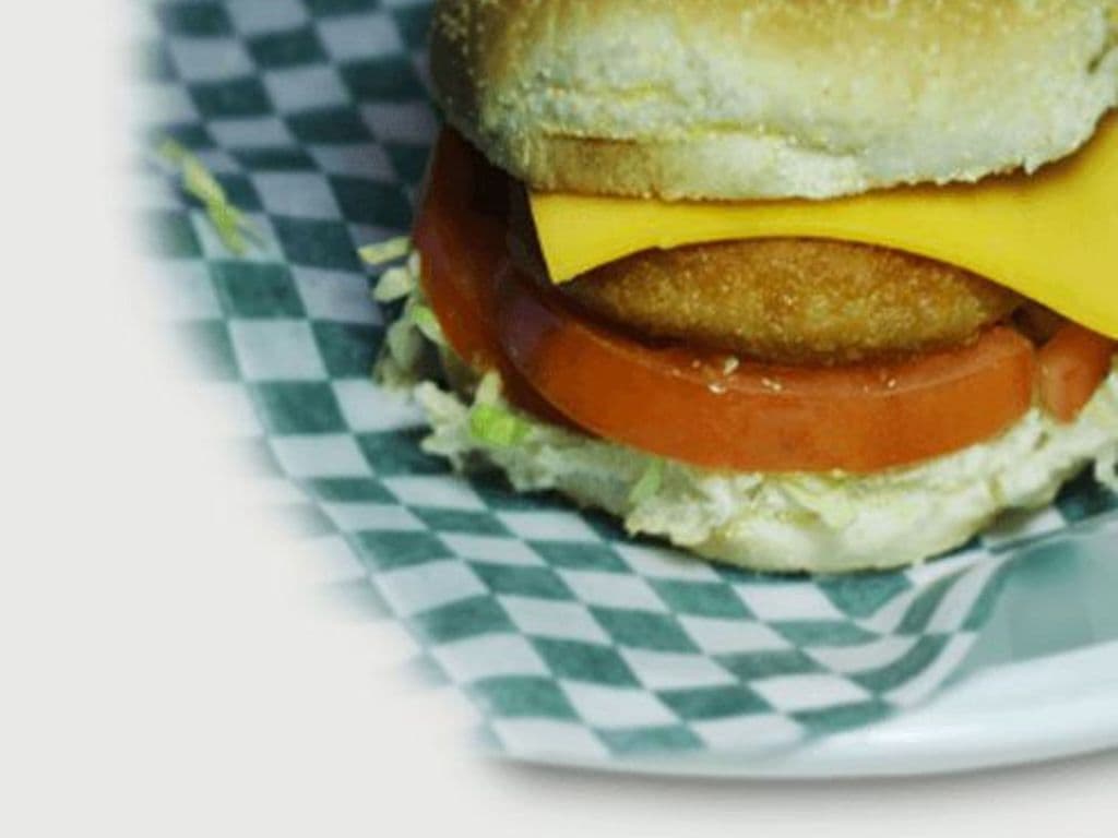 54. Burger au poulet / Chicken Burger