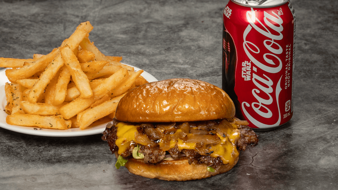 Kids Burger Combo 🍔 +🍟+ 🥤