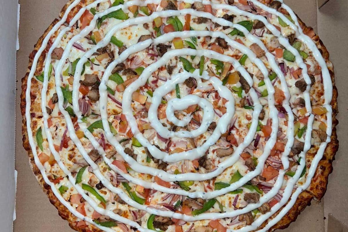 Extra Large Chicken Shawarma Pizza