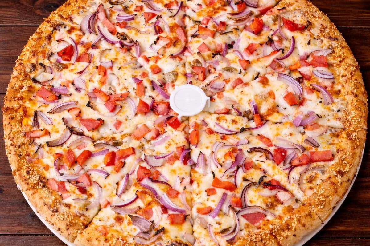 1. Donair Delight Pizza-16" Extra Large