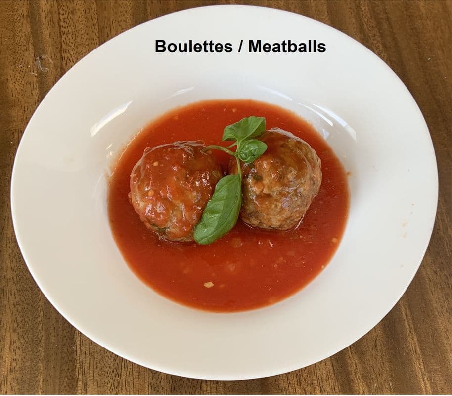 Boulettes de Viande / Meatballs