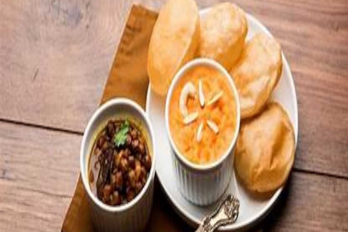 BOGO - HALWA PURI (4pcs) & BHAJI (MEAL)
