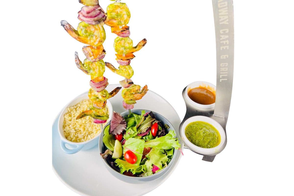 Prawn Chimichurri Espetada