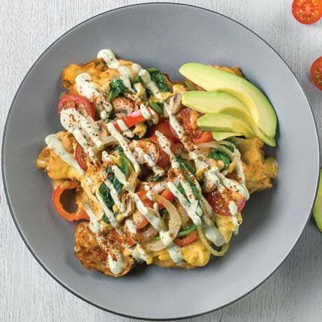Avocado Queso Bowl