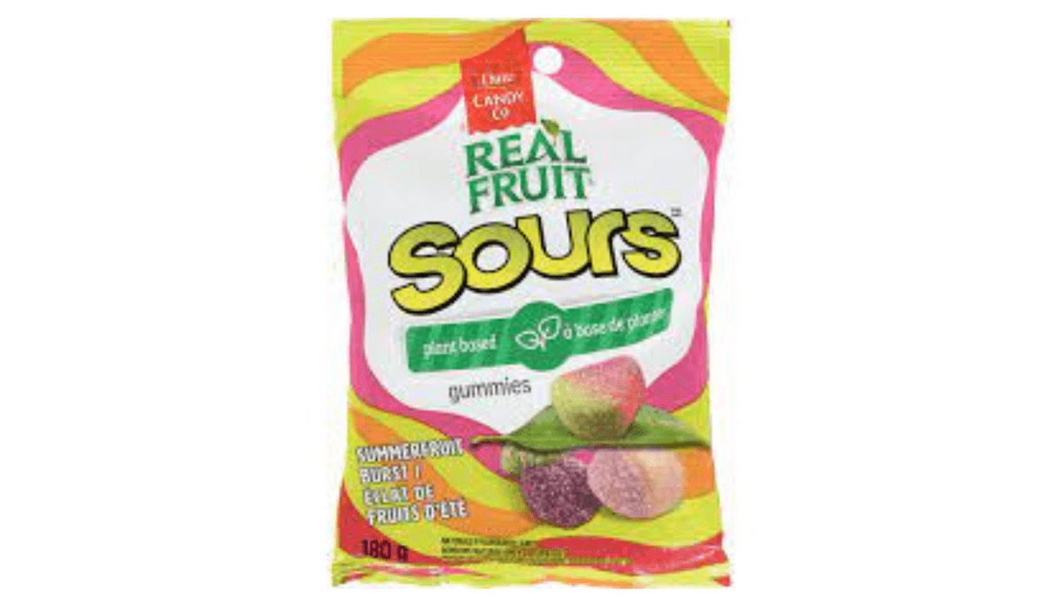 Dare REAL FRUIT Sours Éclat De Fruits D'Été /  Summerfruit Burst 180g