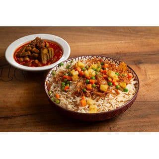 Bamya with Rice