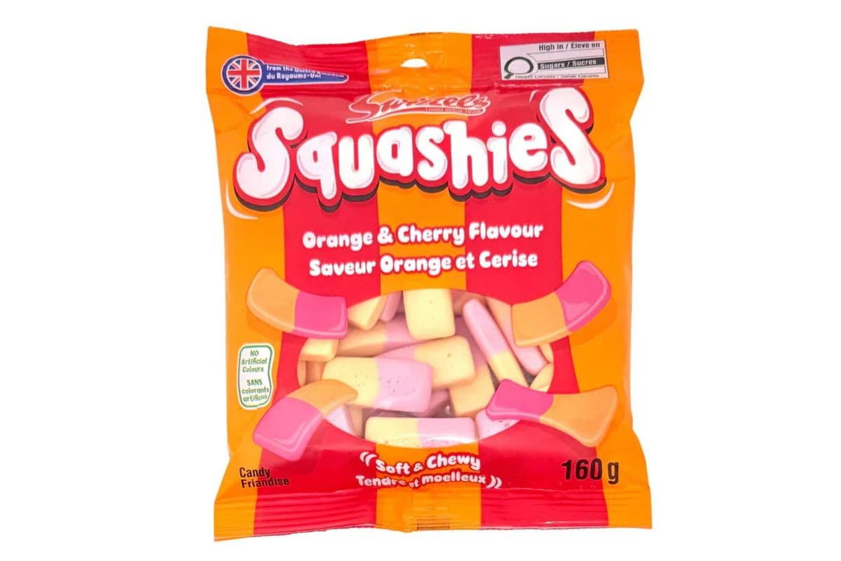 Swizzels Squashies Orange & Cherry Flavour (160 g)