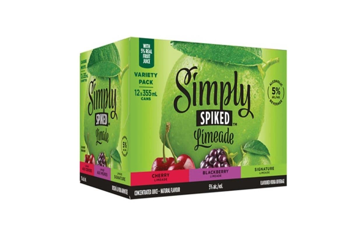 119247. SIMPLY SPIKED LIMEADE MIXER (12 x 355ML (CANS))