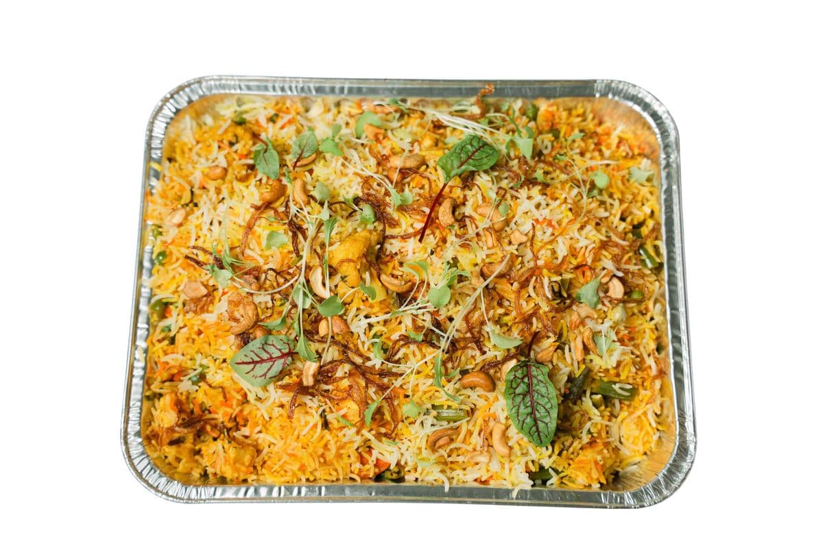 VEGETABLE BRIYANI KGs TRAY