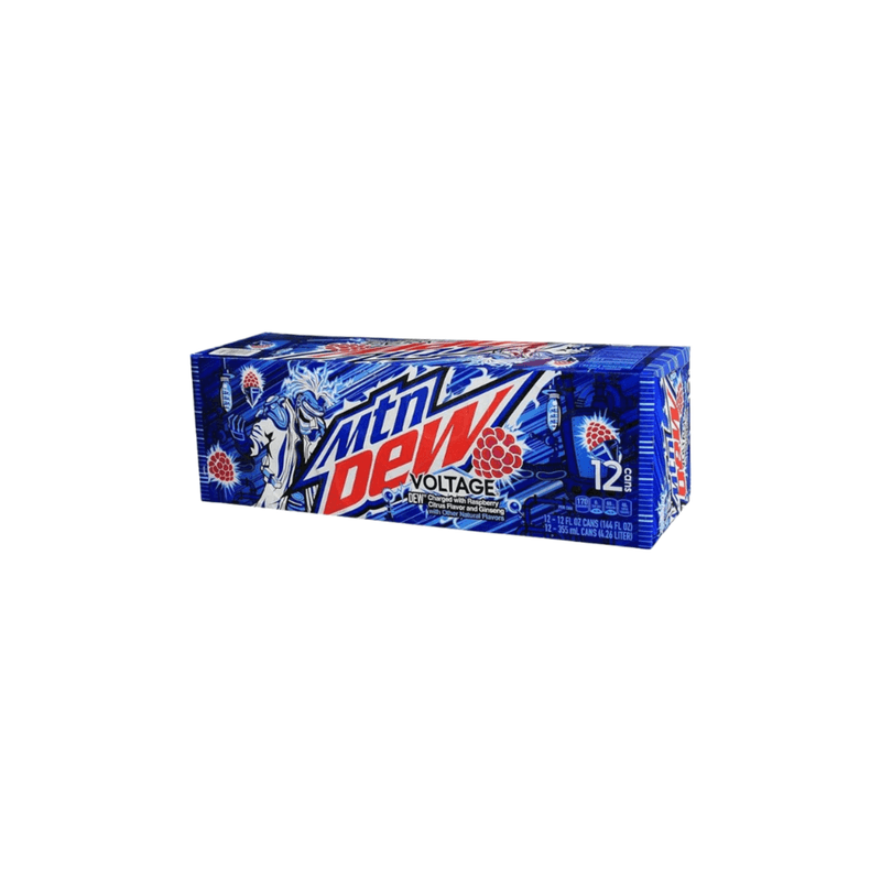 Mountain Dew Voltage 12-Pack (355ml) - USA