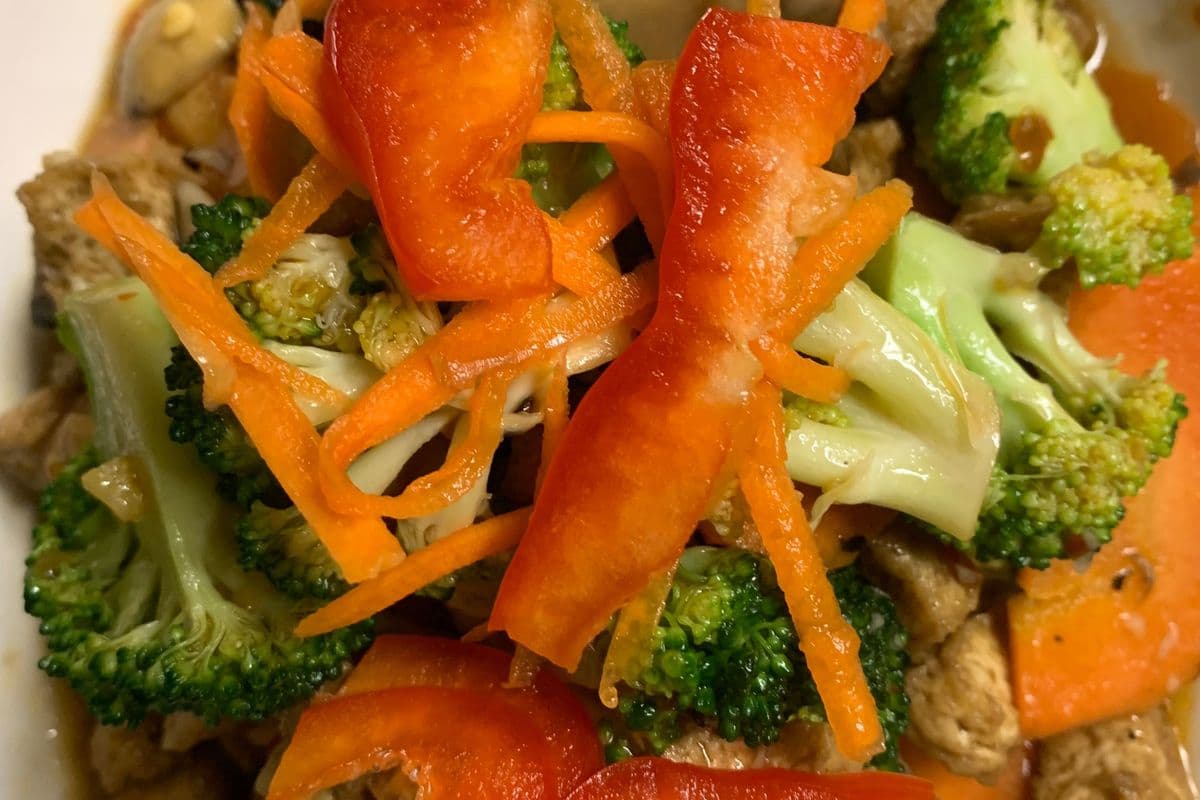 Spicy Tofu and Broccoli