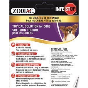 Zodiac Infestop Adulticide For Dogs Under 4.5 KG