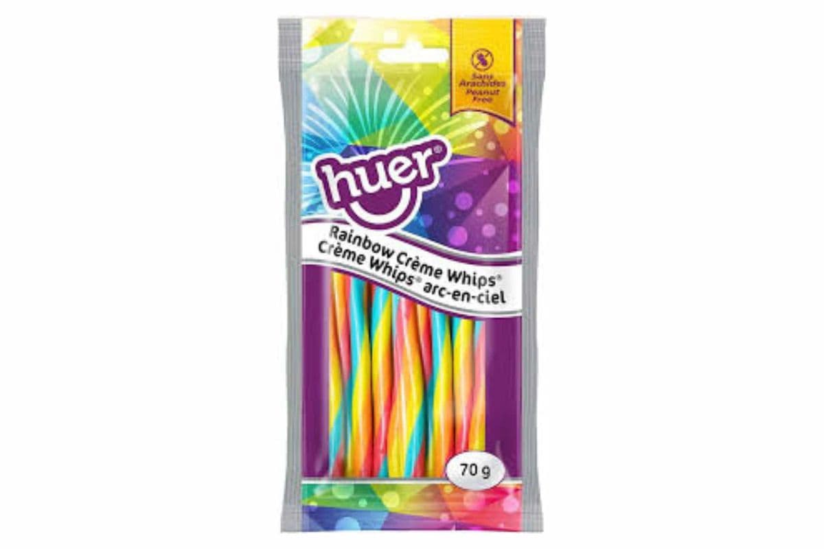 Huer Sour Rainbow Creme Whips (70 g)