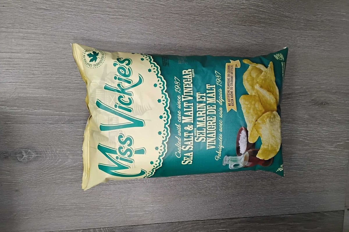 Miss vickie's sea salt & malt vinegar 200g