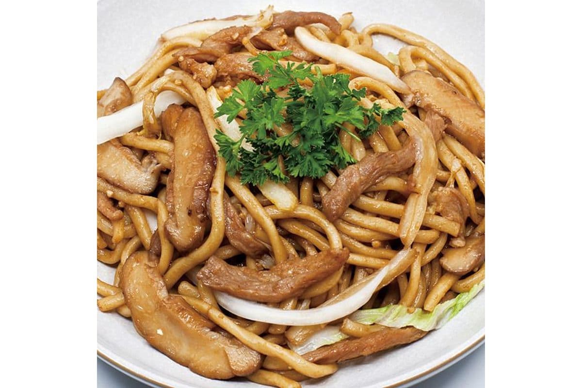 80. Shanghai-Style Fried Noodles 上海粗炒