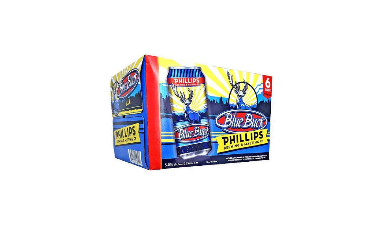 Phillips Blue Buck Ale (6 Pack Cans) (6 x 355 ml Cans)