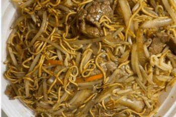 Beef Pan Fried Noodles