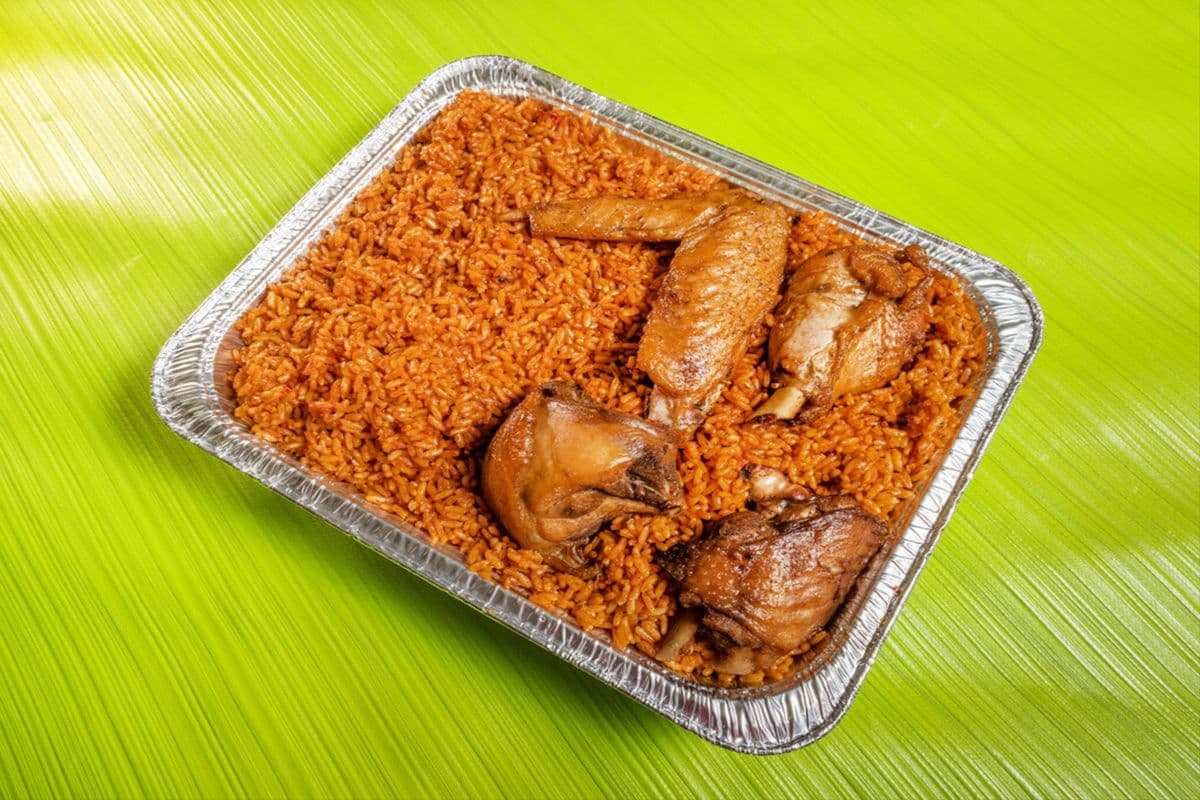 Jollof Rice Small Tray