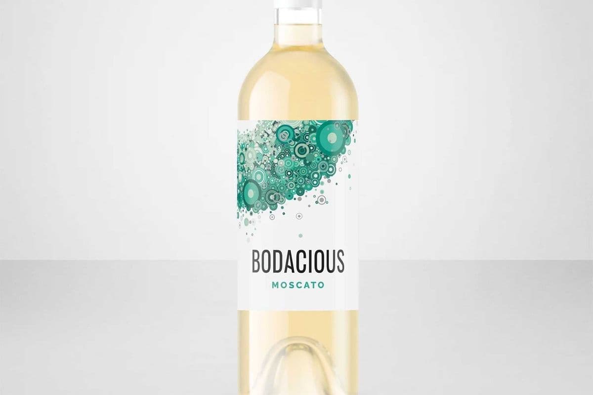 Bodacious Moscato Wine, White (750 ml) 750 ml • 13.4% ABV (1 x 750 ml)