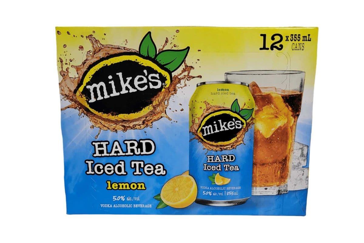 Mike's Hard Ice Tea Lemon (12 x 355ml Cans)