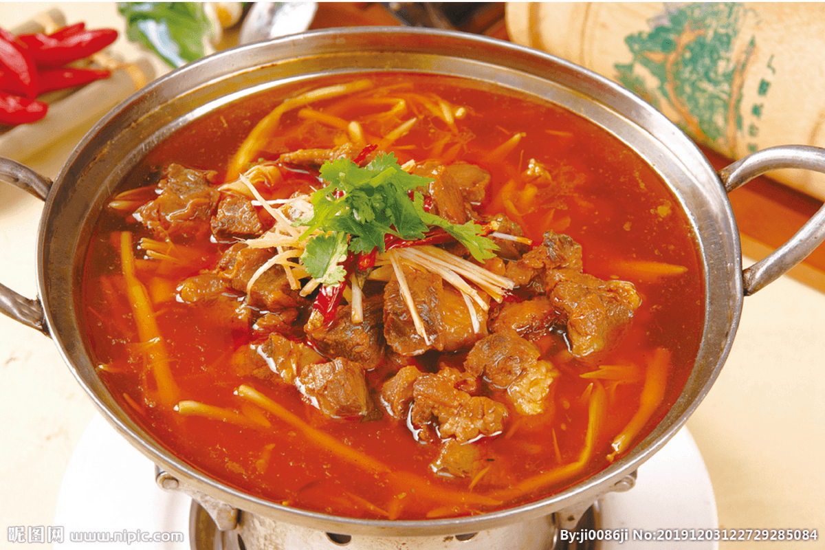 Braised Beef Brisket with Daylilies stew（牛腩黄花菜）