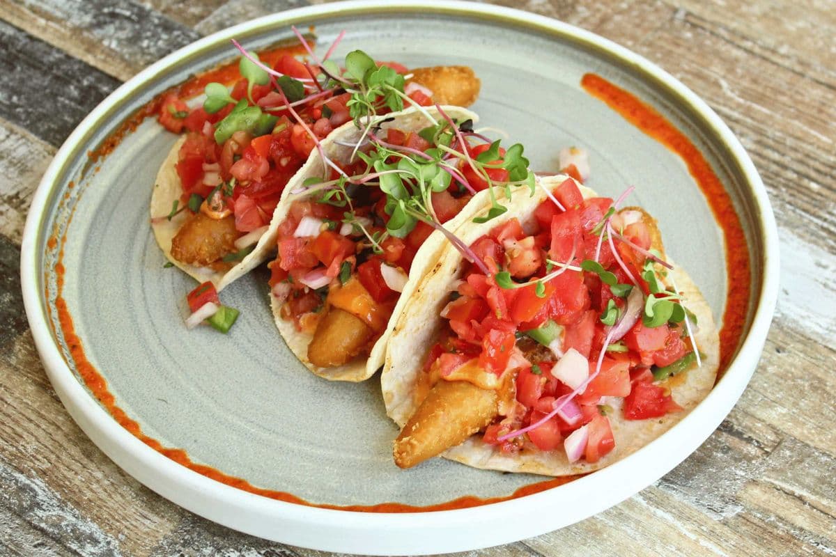 Fish Tacos (Expect Spice) (3pcs)