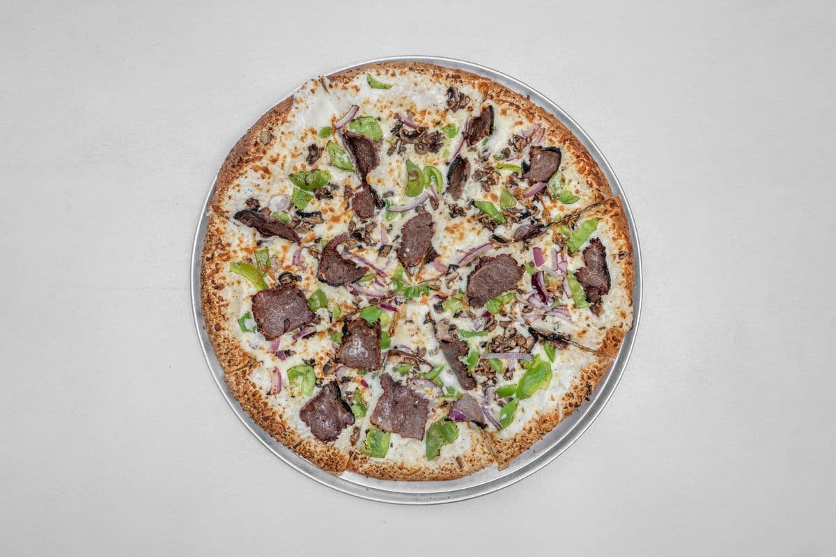 Philly Steak Pizza
