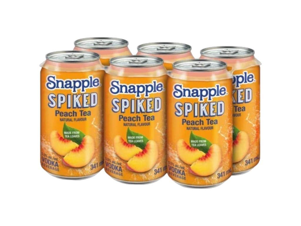 Snapple - Spiked Peach Tea 6pk