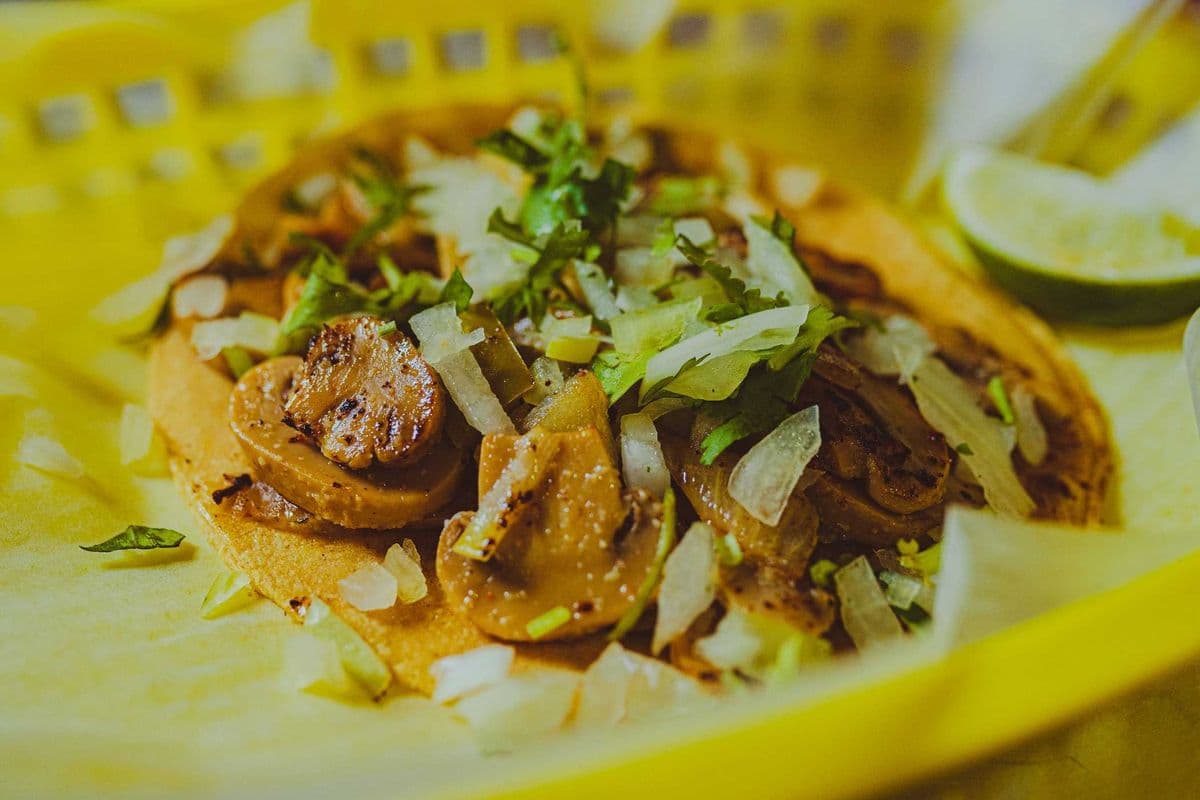 TACO MUSHROOMS AND BELLPEPPERS