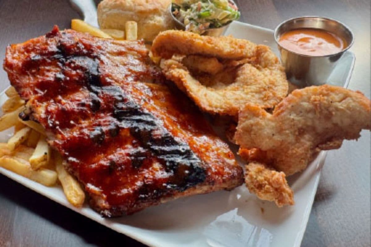 Joe's Baby Back Ribs Combo