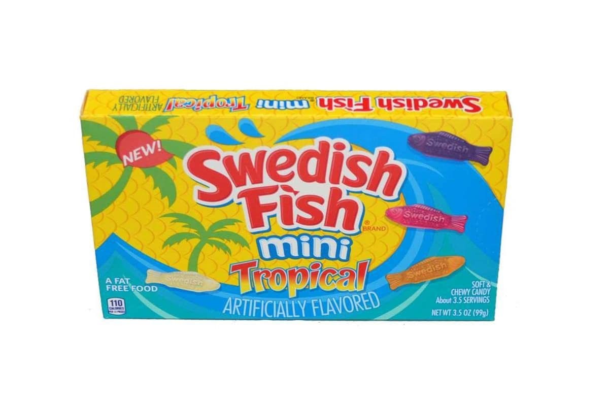 Swedish Fish Mini Tropical Theater Box (99g)