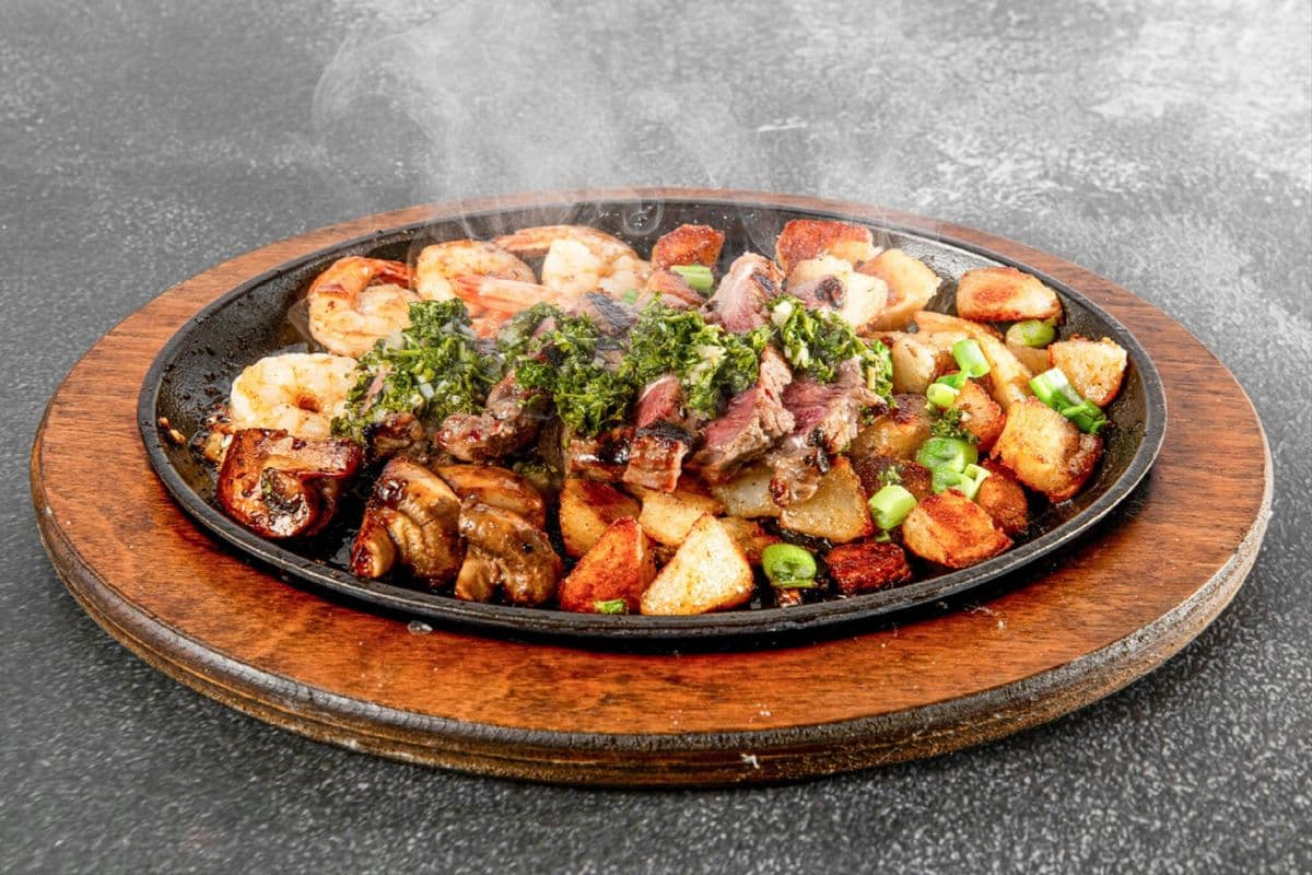 Chimichurri Steak and Shrimp